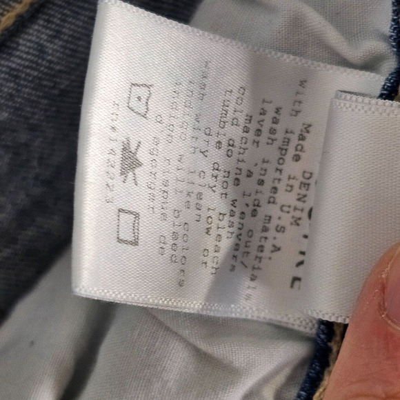 MCGUIRE Made in USA Womens Size 26 Skinny Jeans Rose Embroider - Picture 12 of 13